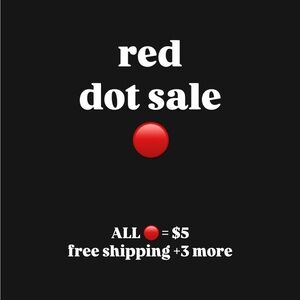 🔴 RED DOT = $5 item | PLS SHARE